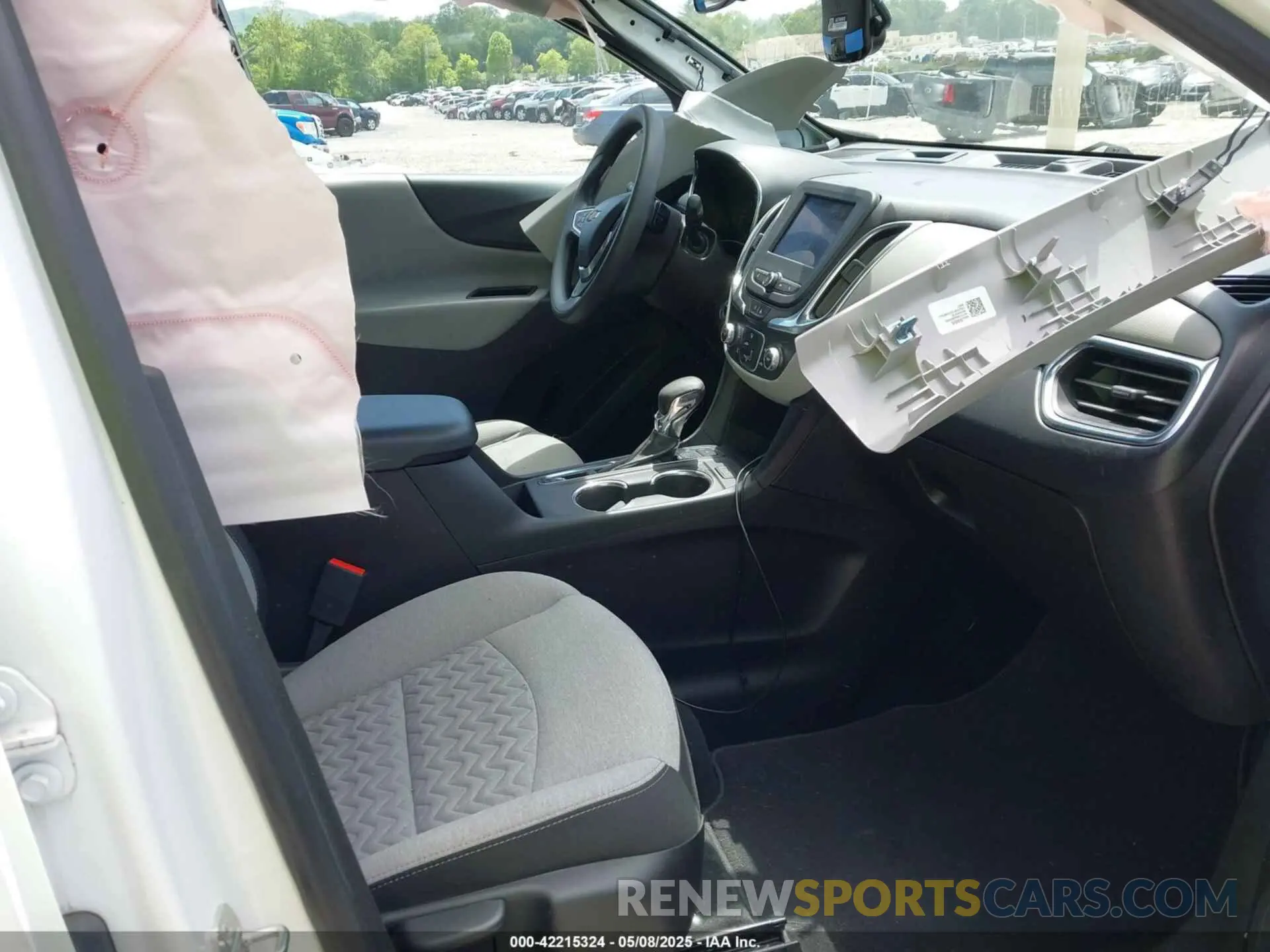 5 fotografías del automóvil dañado 2GNAXTEV7N6141417 CHEVROLET EQUINOX 2022