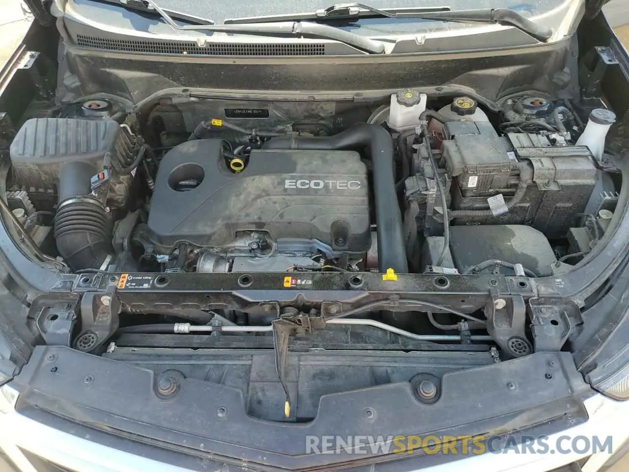12 fotografías del automóvil dañado 2GNAXUEV3N6130274 CHEVROLET EQUINOX 2022