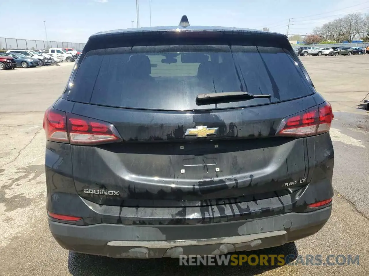 6 fotografías del automóvil dañado 2GNAXUEV3N6130274 CHEVROLET EQUINOX 2022