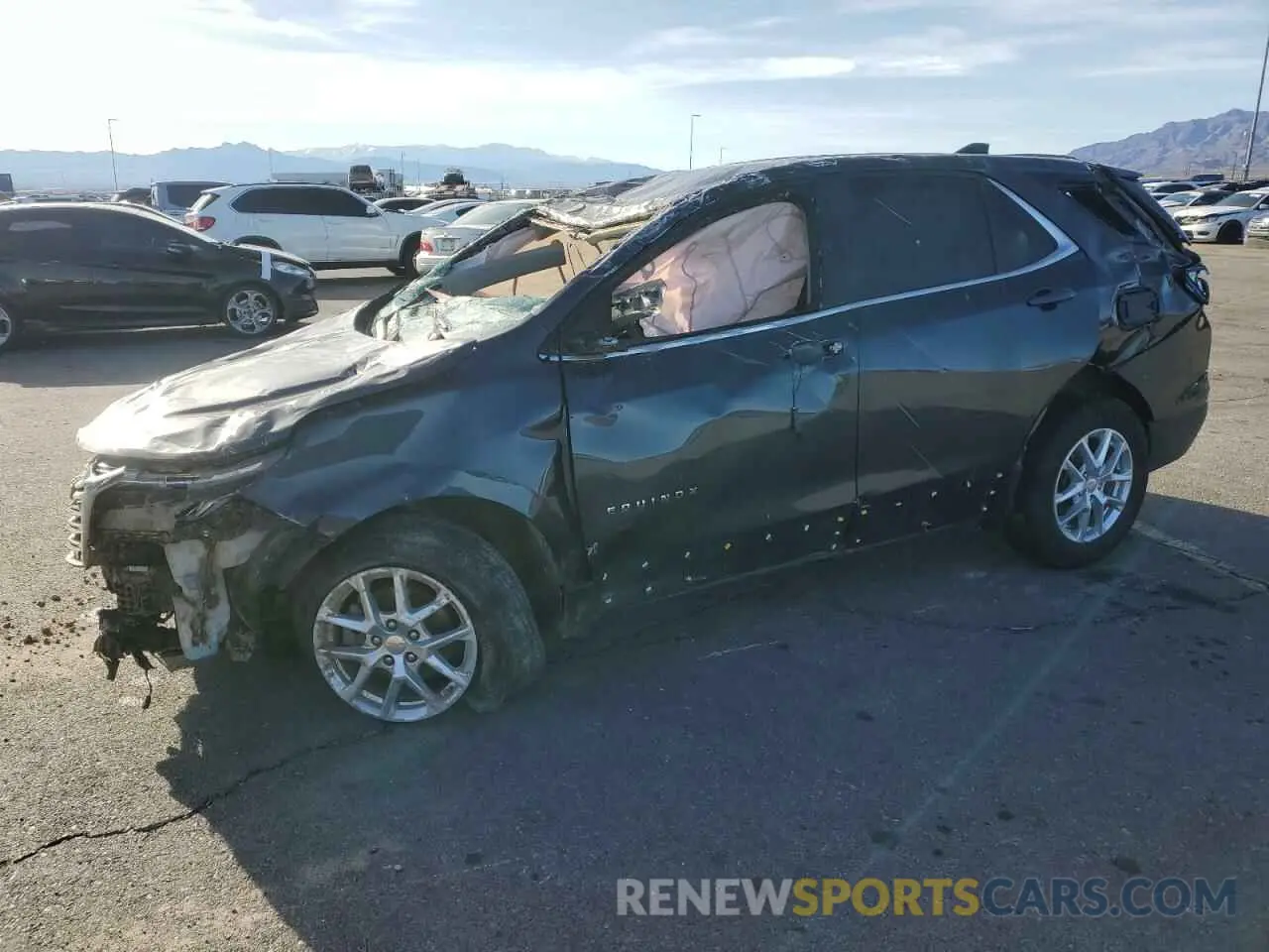 1 fotografías del automóvil dañado 2GNAXUEV4N6140117 CHEVROLET EQUINOX 2022