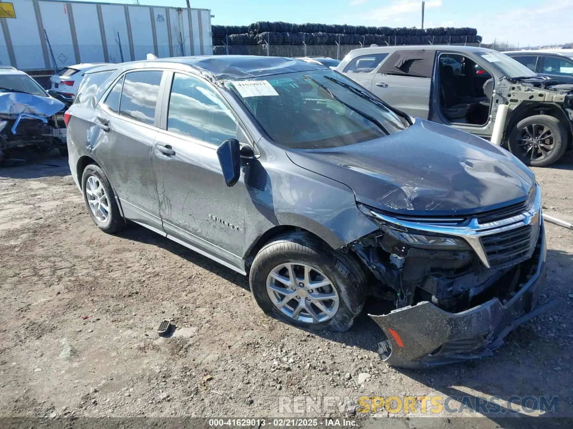 1 fotografías del automóvil dañado 2GNAXUEV5N6140000 CHEVROLET EQUINOX 2022