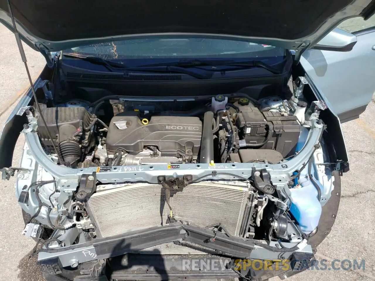 12 fotografías del automóvil dañado 2GNAXUEV6N6140541 CHEVROLET EQUINOX 2022