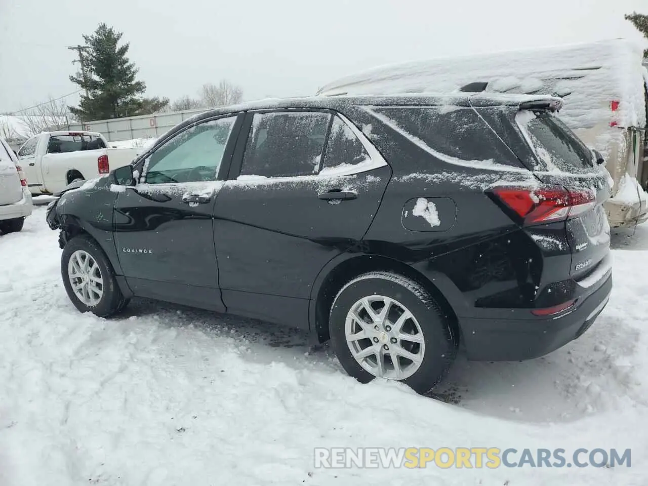 2 fotografías del automóvil dañado 2GNAXUEV8N6102874 CHEVROLET EQUINOX 2022