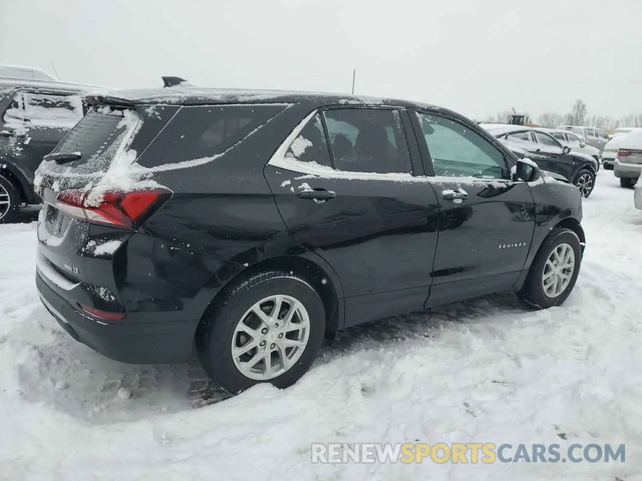 3 fotografías del automóvil dañado 2GNAXUEV8N6102874 CHEVROLET EQUINOX 2022