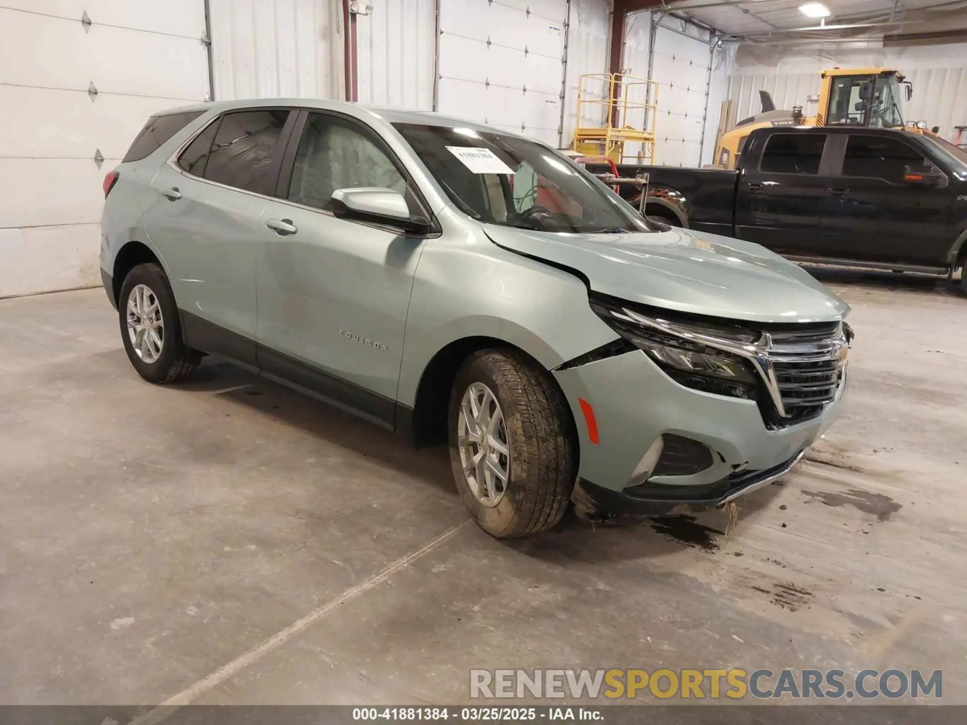 1 fotografías del automóvil dañado 2GNAXUEVXN6141000 CHEVROLET EQUINOX 2022
