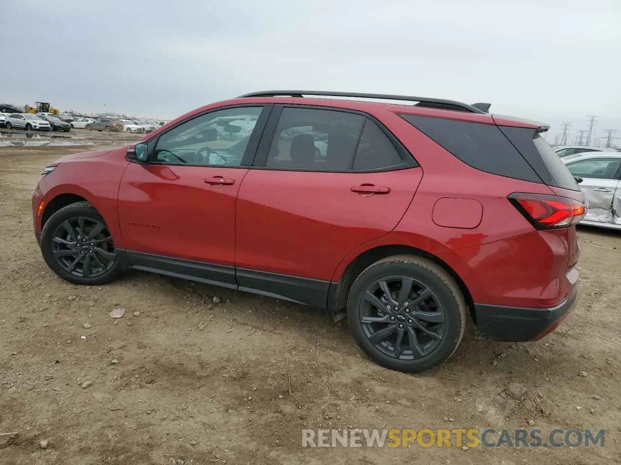 2 fotografías del automóvil dañado 2GNAXWEV0N6107630 CHEVROLET EQUINOX 2022