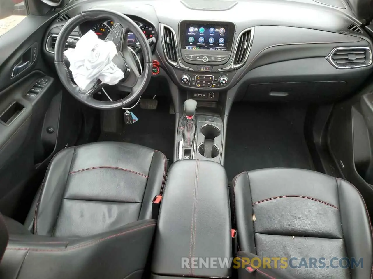 8 fotografías del automóvil dañado 2GNAXWEV0N6107630 CHEVROLET EQUINOX 2022