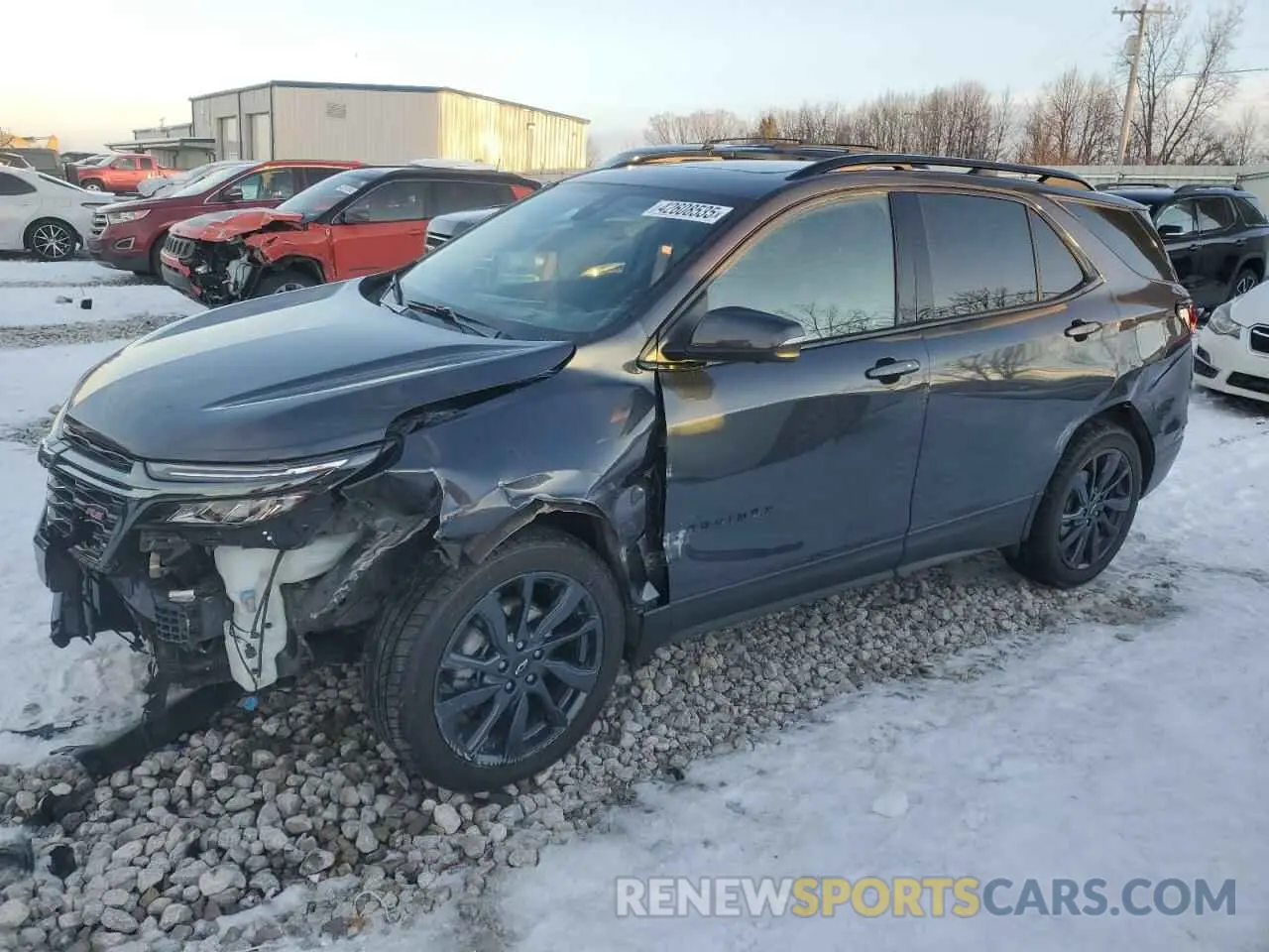 1 fotografías del automóvil dañado 2GNAXWEV3N6125006 CHEVROLET EQUINOX 2022