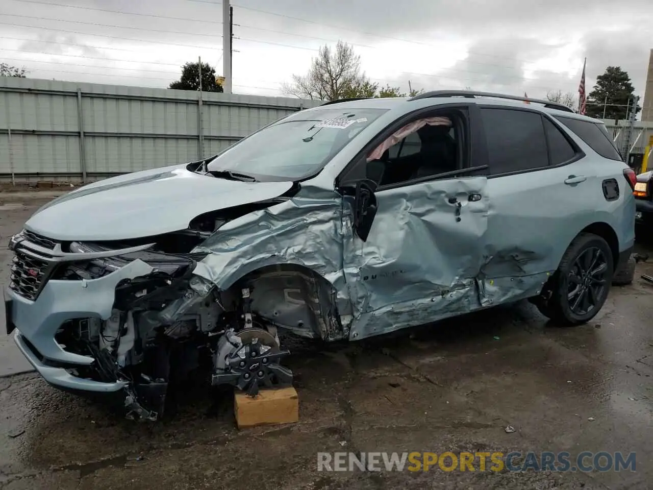 1 fotografías del automóvil dañado 2GNAXWEV5N6140462 CHEVROLET EQUINOX 2022