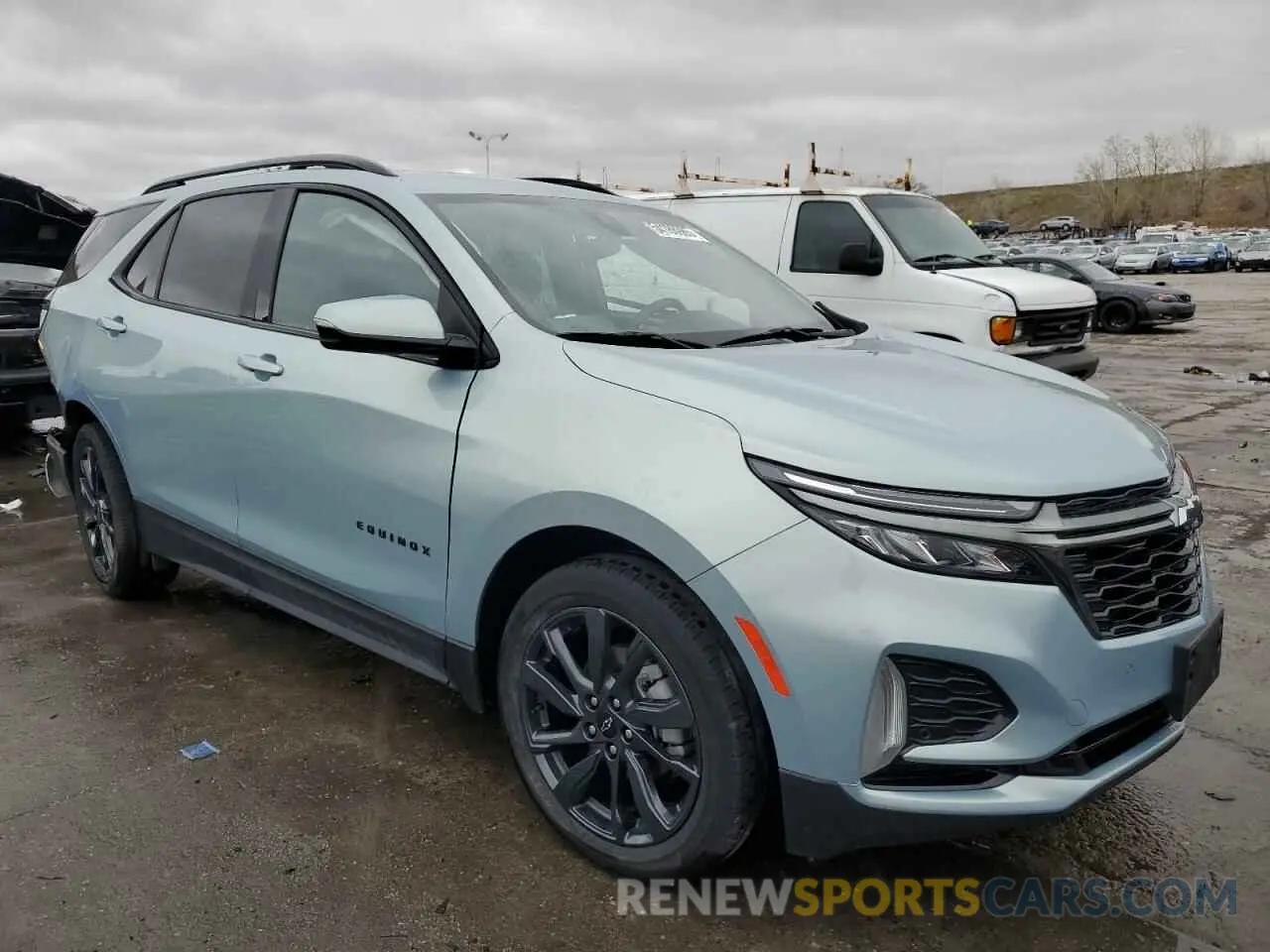 4 fotografías del automóvil dañado 2GNAXWEV5N6140462 CHEVROLET EQUINOX 2022