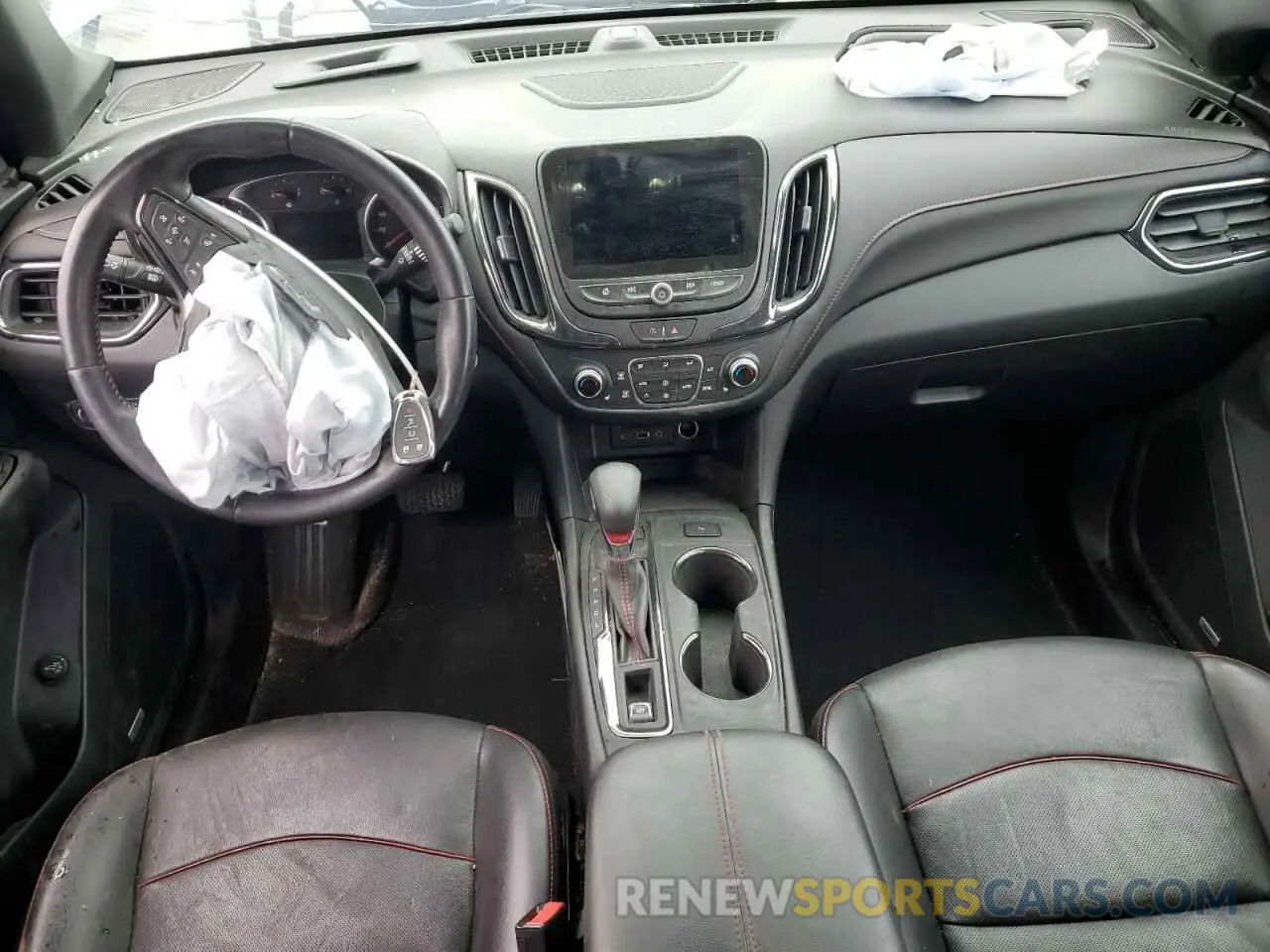 8 fotografías del automóvil dañado 2GNAXWEV5N6140462 CHEVROLET EQUINOX 2022