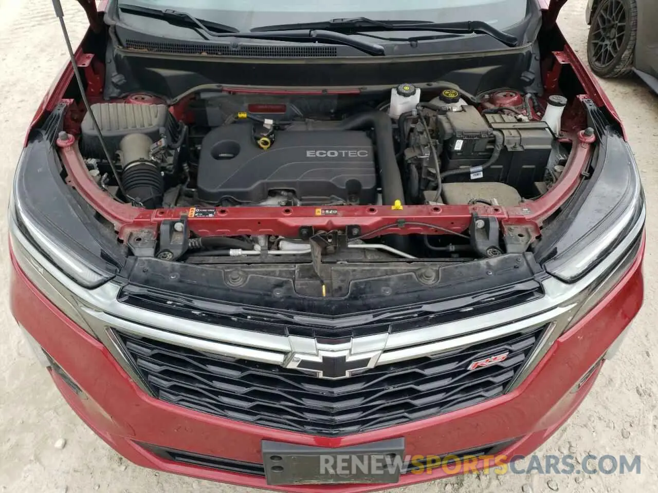 12 fotografías del automóvil dañado 2GNAXWEV7N6125087 CHEVROLET EQUINOX 2022