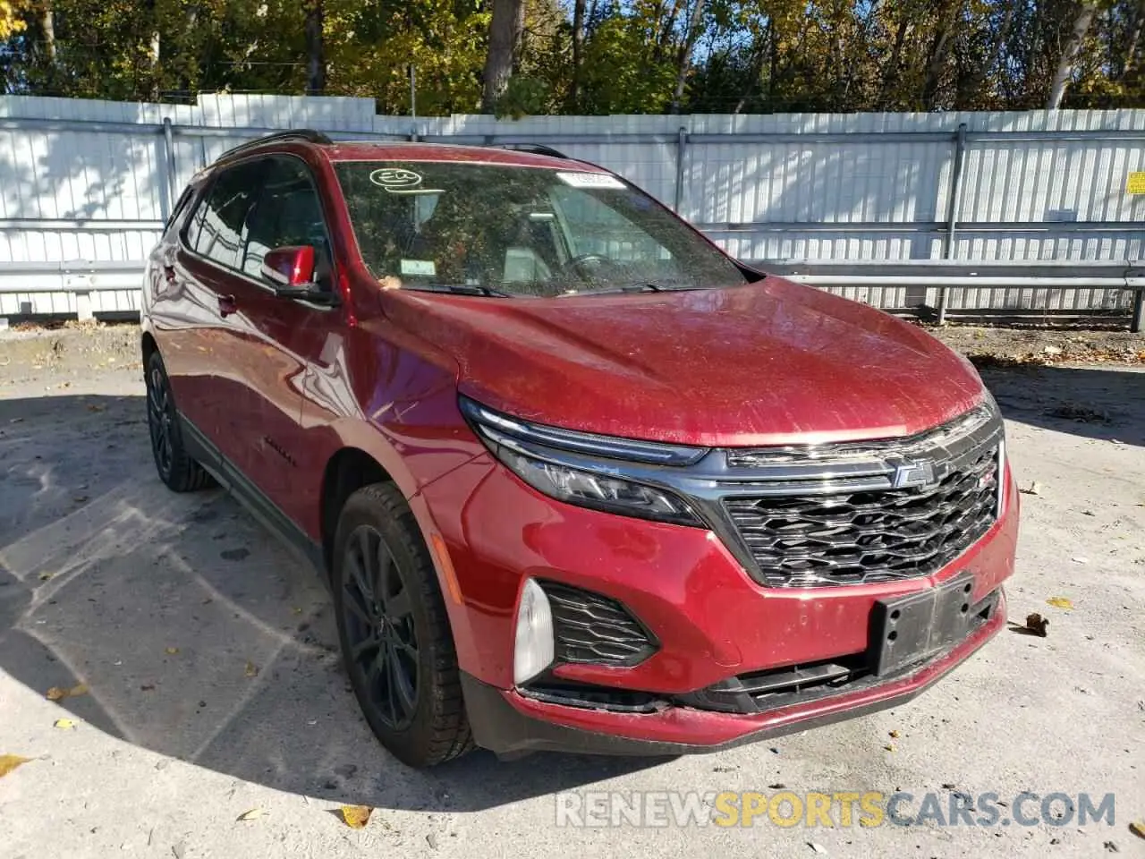4 fotografías del automóvil dañado 2GNAXWEV7N6125087 CHEVROLET EQUINOX 2022