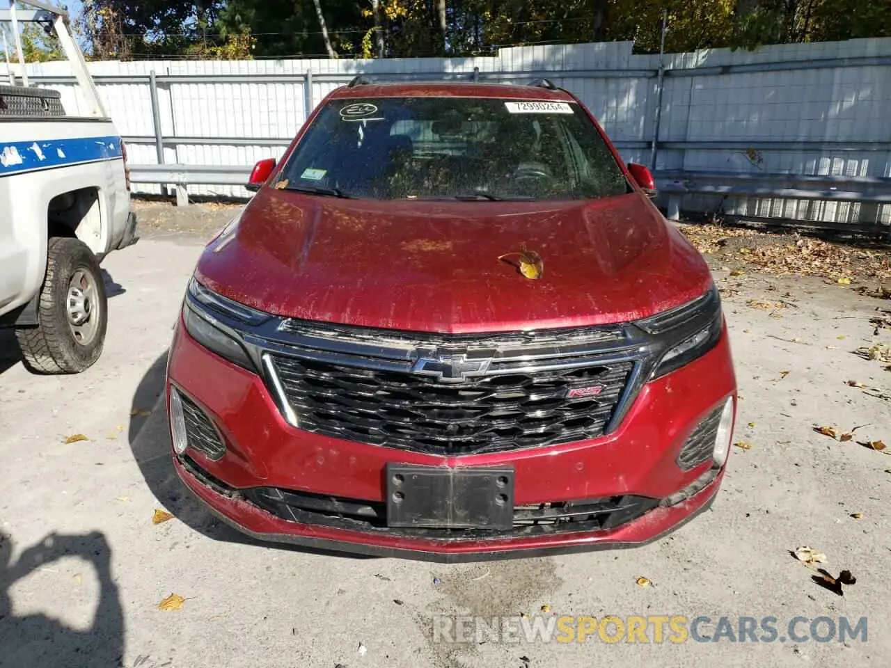 5 fotografías del automóvil dañado 2GNAXWEV7N6125087 CHEVROLET EQUINOX 2022
