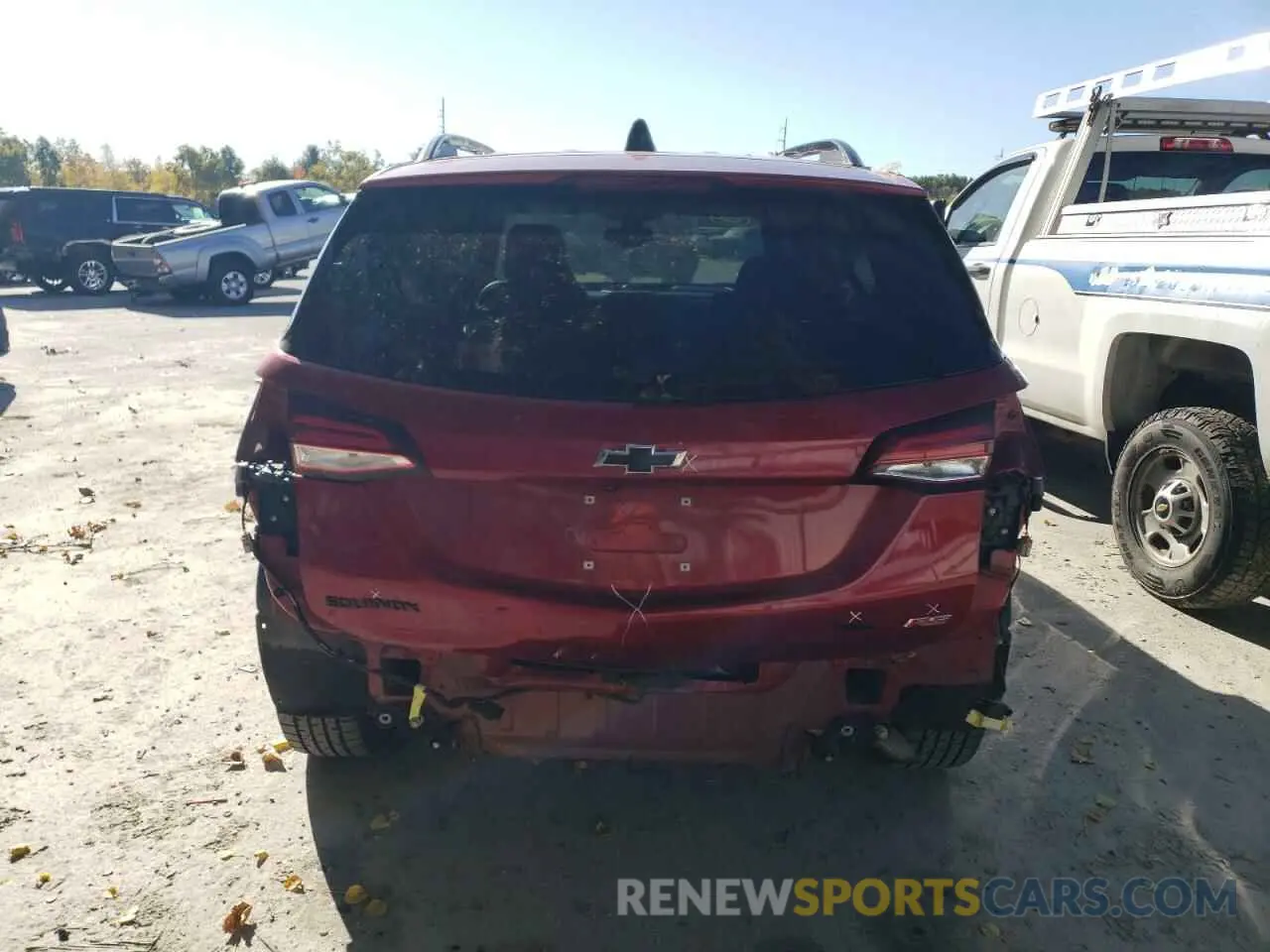 6 fotografías del automóvil dañado 2GNAXWEV7N6125087 CHEVROLET EQUINOX 2022