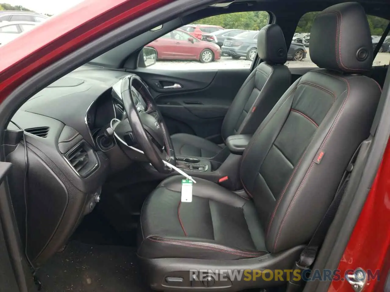 7 fotografías del automóvil dañado 2GNAXWEV7N6125087 CHEVROLET EQUINOX 2022