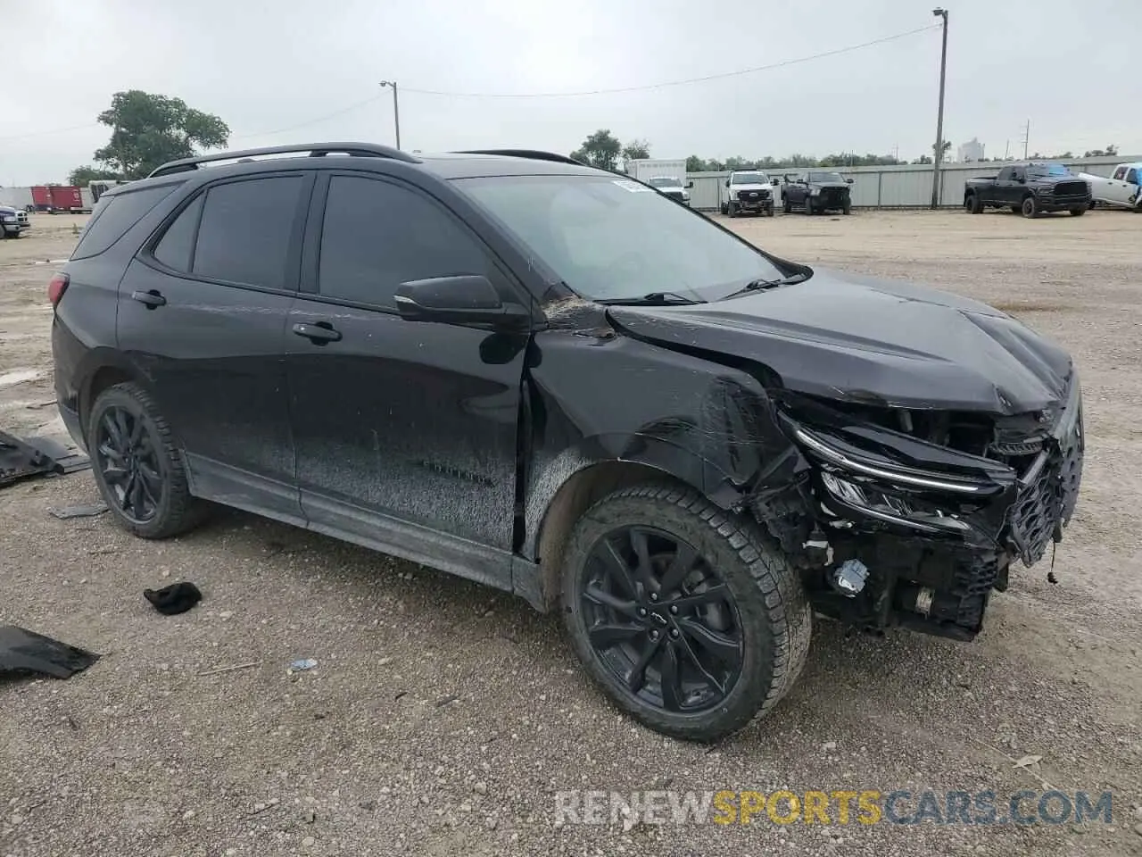 4 fotografías del automóvil dañado 2GNAXWEVXN6129005 CHEVROLET EQUINOX 2022
