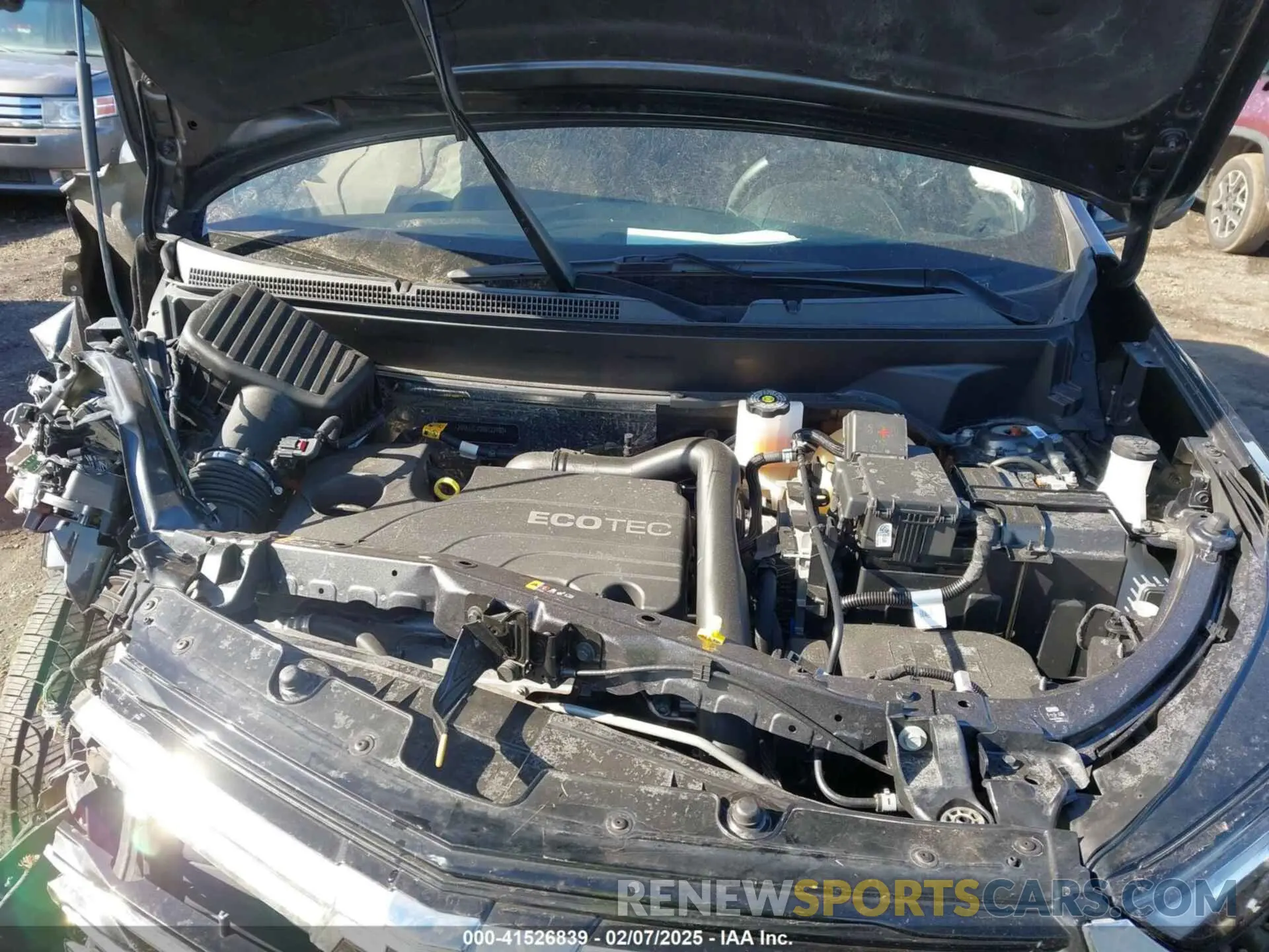 10 fotografías del automóvil dañado 2GNAXXEV0N6122490 CHEVROLET EQUINOX 2022