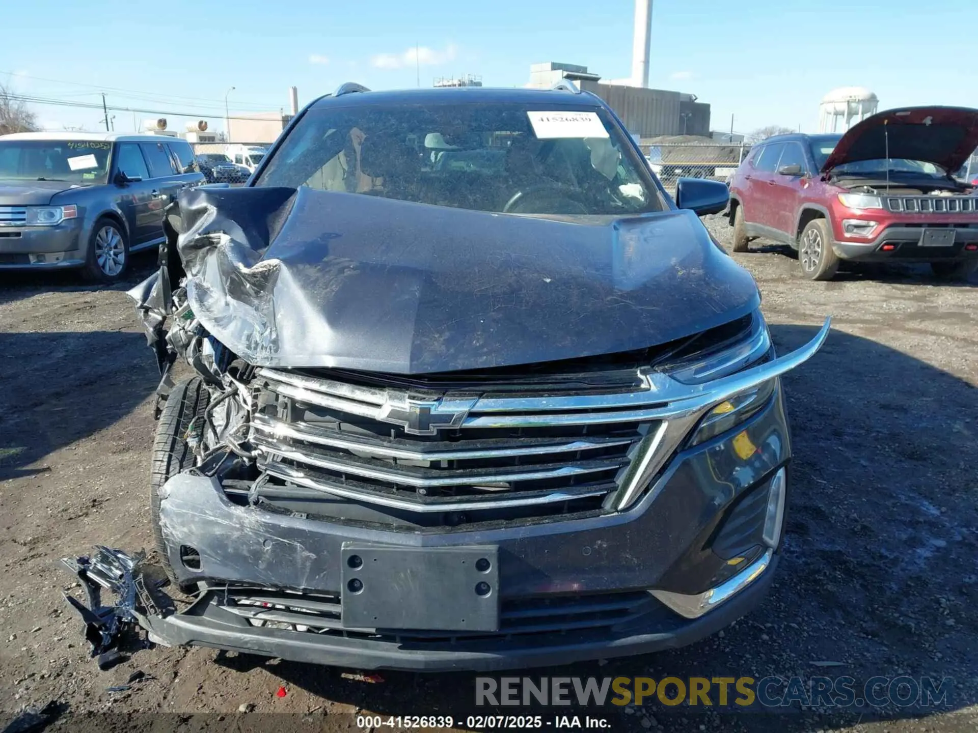 13 fotografías del automóvil dañado 2GNAXXEV0N6122490 CHEVROLET EQUINOX 2022