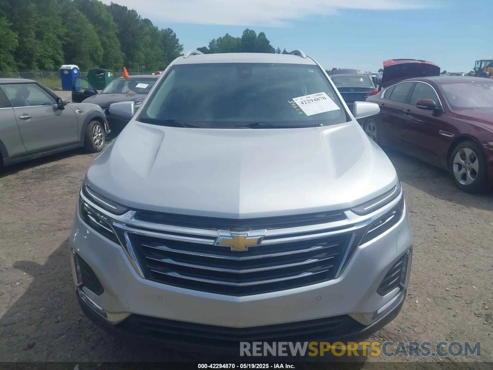 12 fotografías del automóvil dañado 2GNAXXEVXN6146327 CHEVROLET EQUINOX 2022