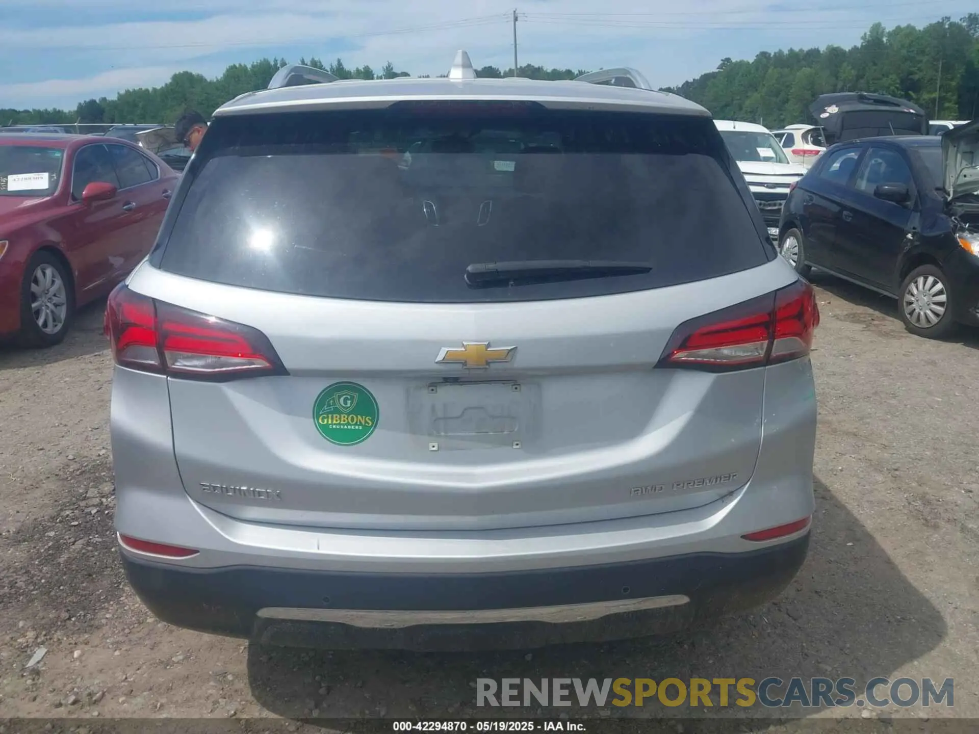 16 fotografías del automóvil dañado 2GNAXXEVXN6146327 CHEVROLET EQUINOX 2022