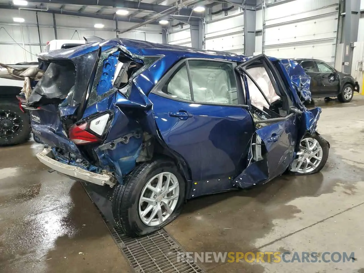 3 fotografías del automóvil dañado 3GNAXHEV0NS211581 CHEVROLET EQUINOX 2022