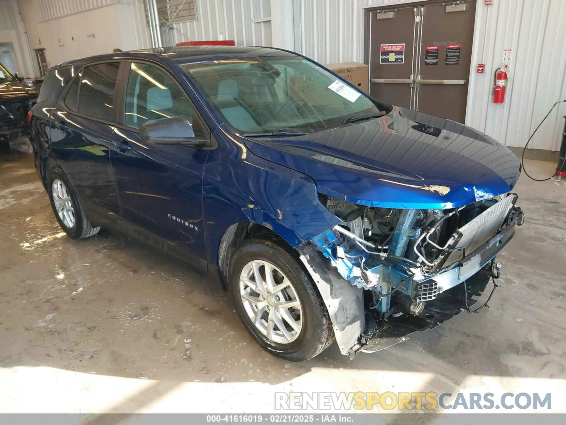 1 fotografías del automóvil dañado 3GNAXHEV1NS106726 CHEVROLET EQUINOX 2022
