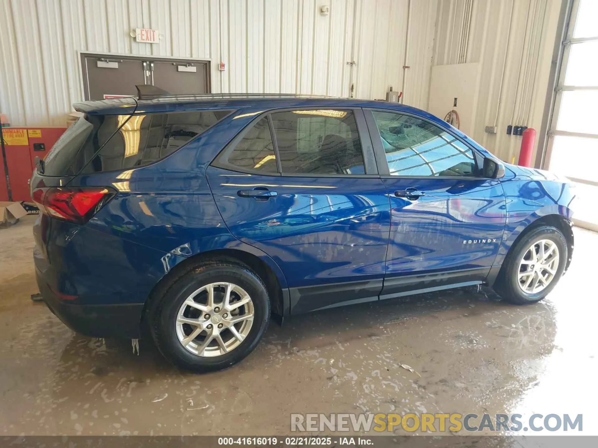 13 fotografías del automóvil dañado 3GNAXHEV1NS106726 CHEVROLET EQUINOX 2022