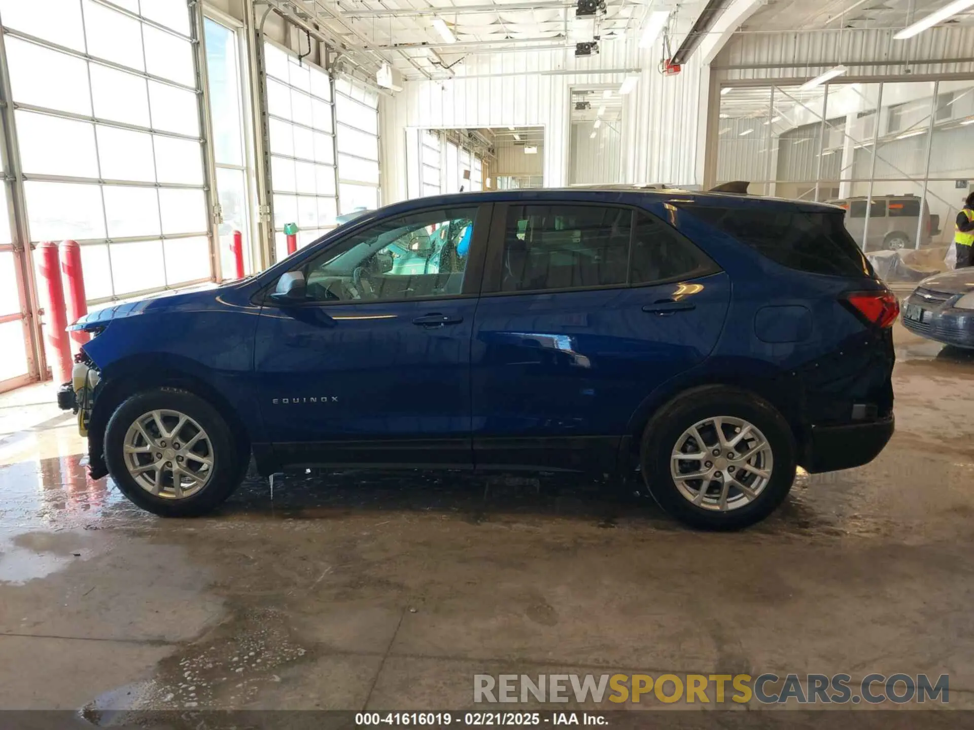 14 fotografías del automóvil dañado 3GNAXHEV1NS106726 CHEVROLET EQUINOX 2022