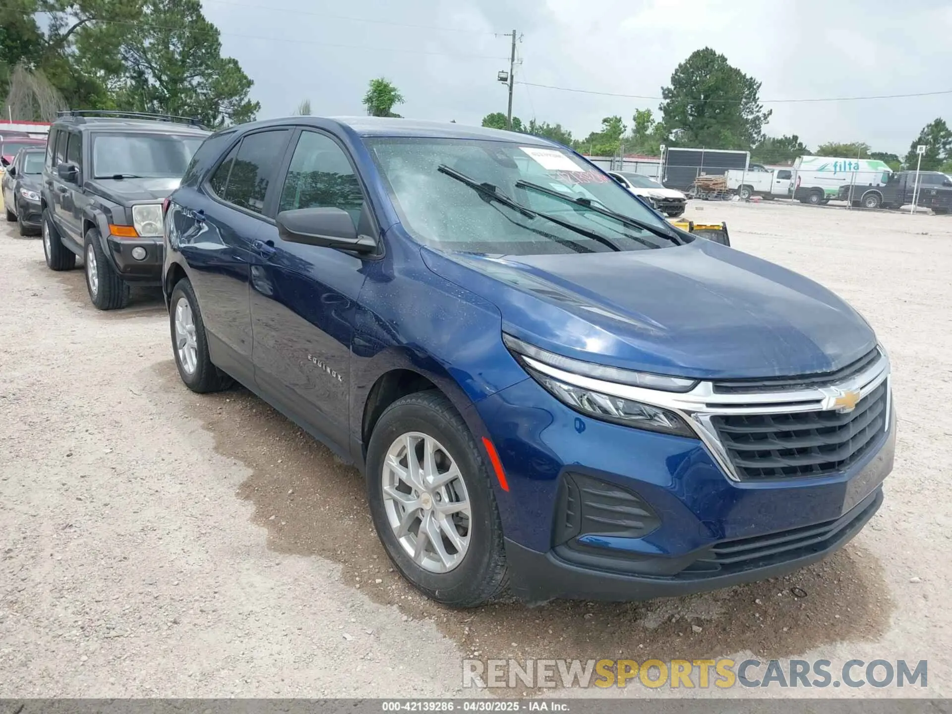 1 fotografías del automóvil dañado 3GNAXHEV1NS160222 CHEVROLET EQUINOX 2022