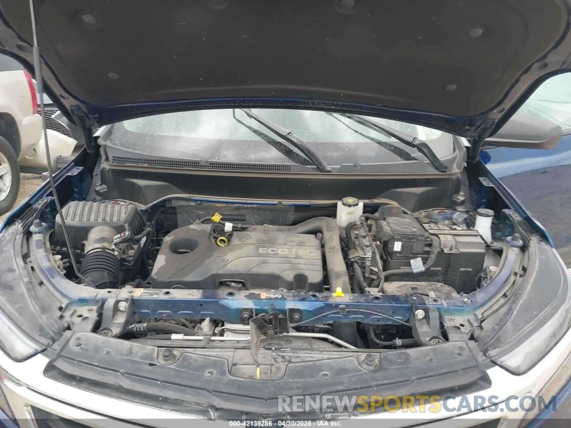 10 fotografías del automóvil dañado 3GNAXHEV1NS160222 CHEVROLET EQUINOX 2022