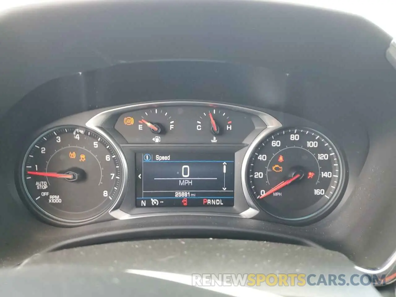 9 fotografías del automóvil dañado 3GNAXHEV1NS173584 CHEVROLET EQUINOX 2022