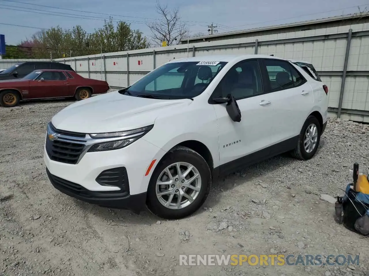 1 fotografías del automóvil dañado 3GNAXHEV1NS225702 CHEVROLET EQUINOX 2022