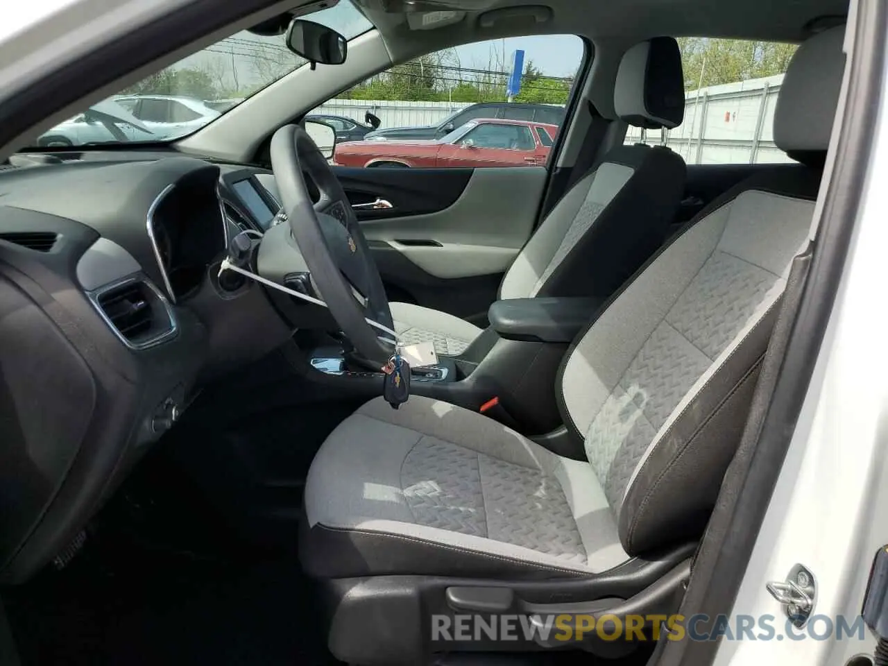 7 fotografías del automóvil dañado 3GNAXHEV1NS225702 CHEVROLET EQUINOX 2022