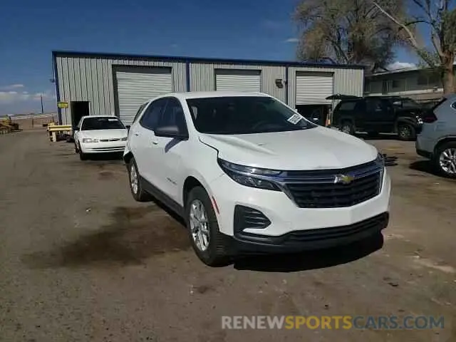 11 fotografías del automóvil dañado 3GNAXHEV2NS158091 CHEVROLET EQUINOX 2022