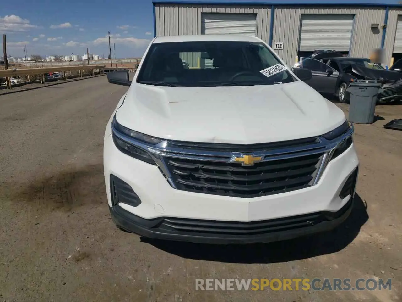 5 fotografías del automóvil dañado 3GNAXHEV2NS158091 CHEVROLET EQUINOX 2022