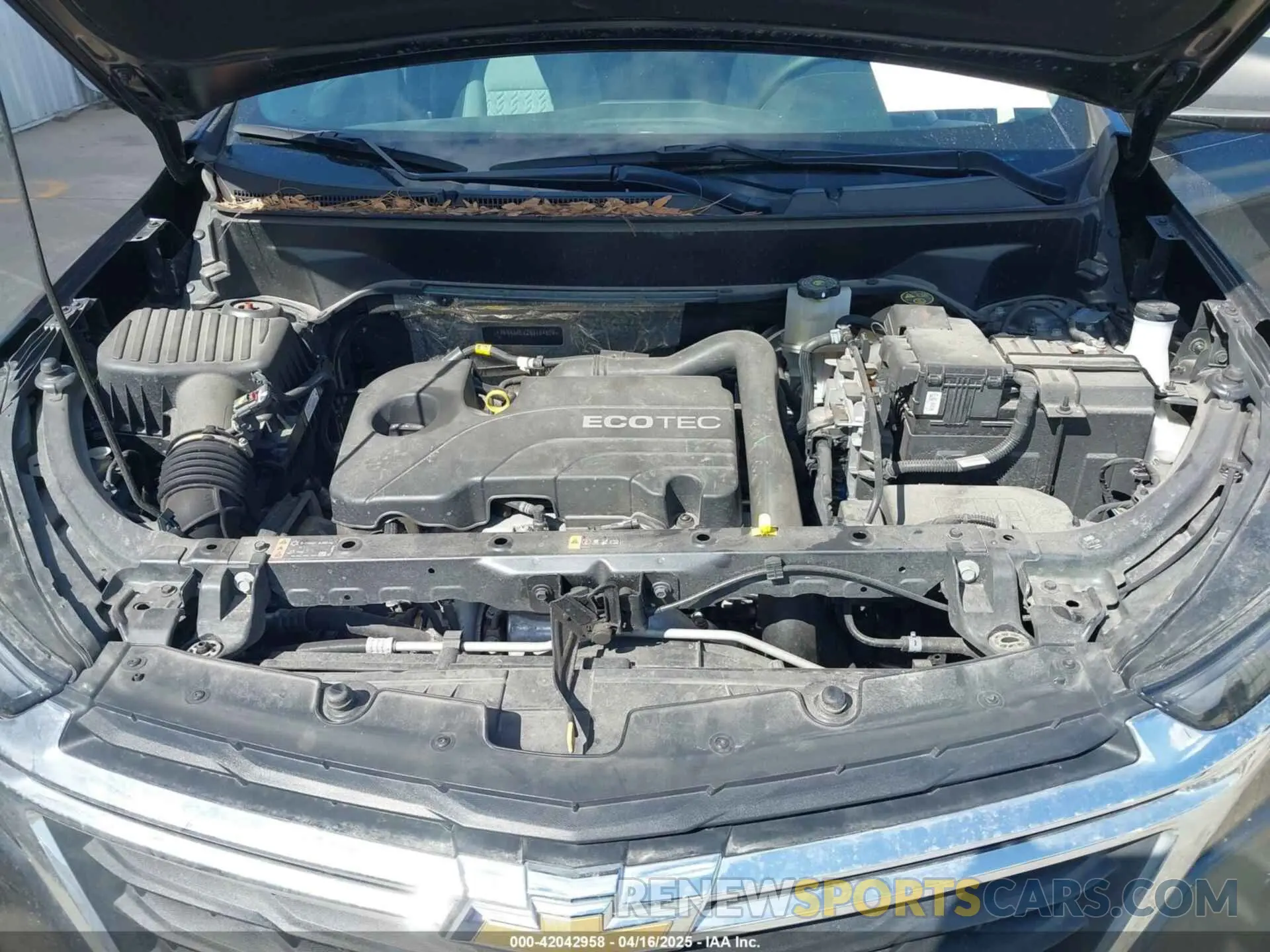 10 fotografías del automóvil dañado 3GNAXHEV2NS164604 CHEVROLET EQUINOX 2022