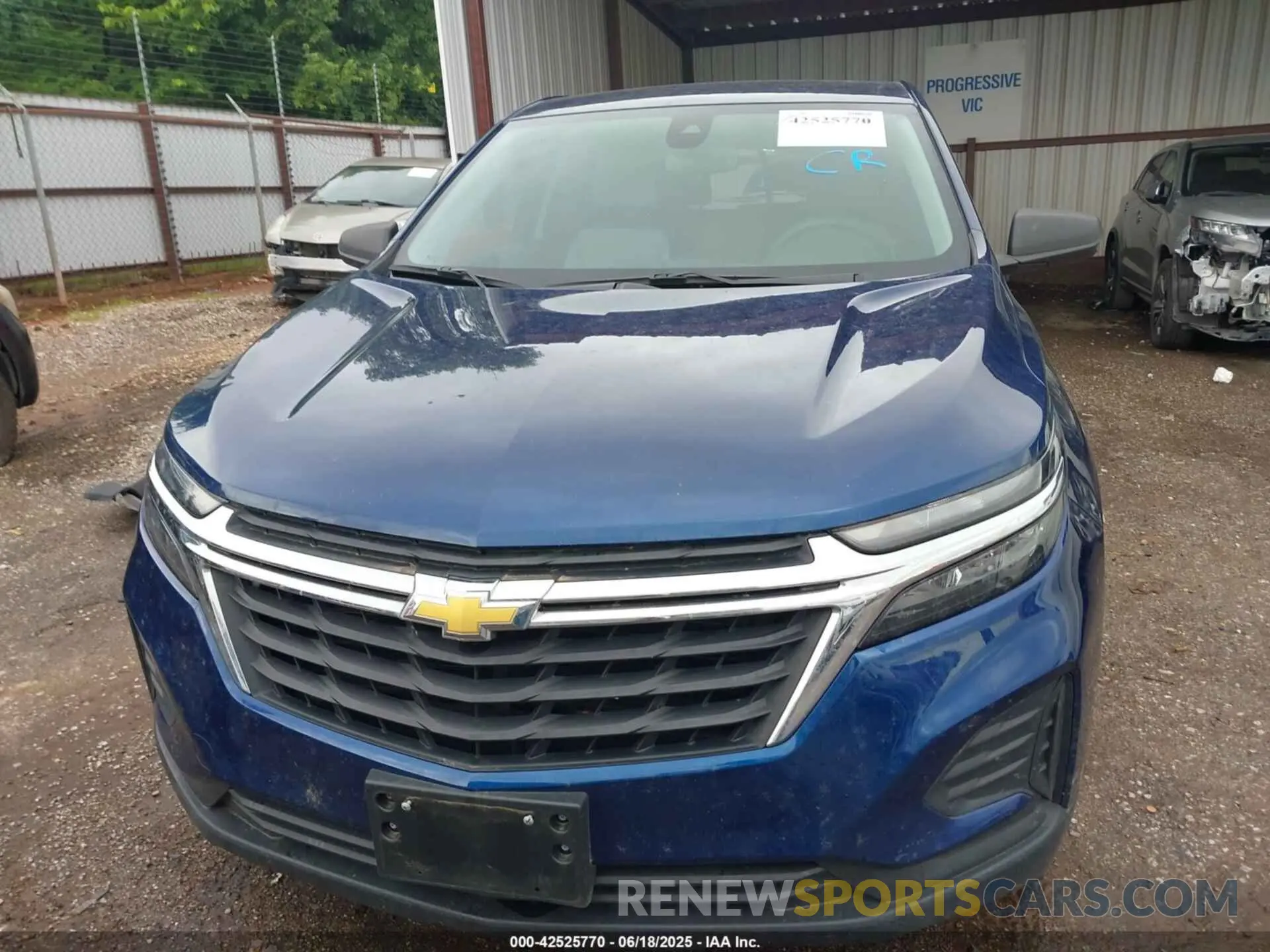 13 fotografías del automóvil dañado 3GNAXHEV4NS207341 CHEVROLET EQUINOX 2022