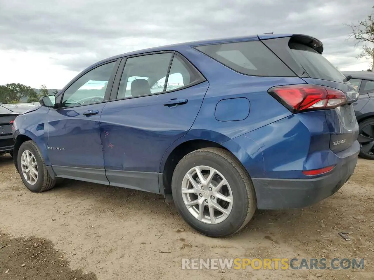 2 fotografías del automóvil dañado 3GNAXHEV4NS216556 CHEVROLET EQUINOX 2022