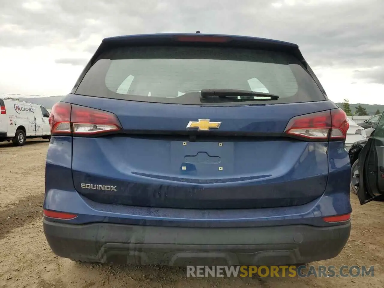 6 fotografías del automóvil dañado 3GNAXHEV4NS216556 CHEVROLET EQUINOX 2022