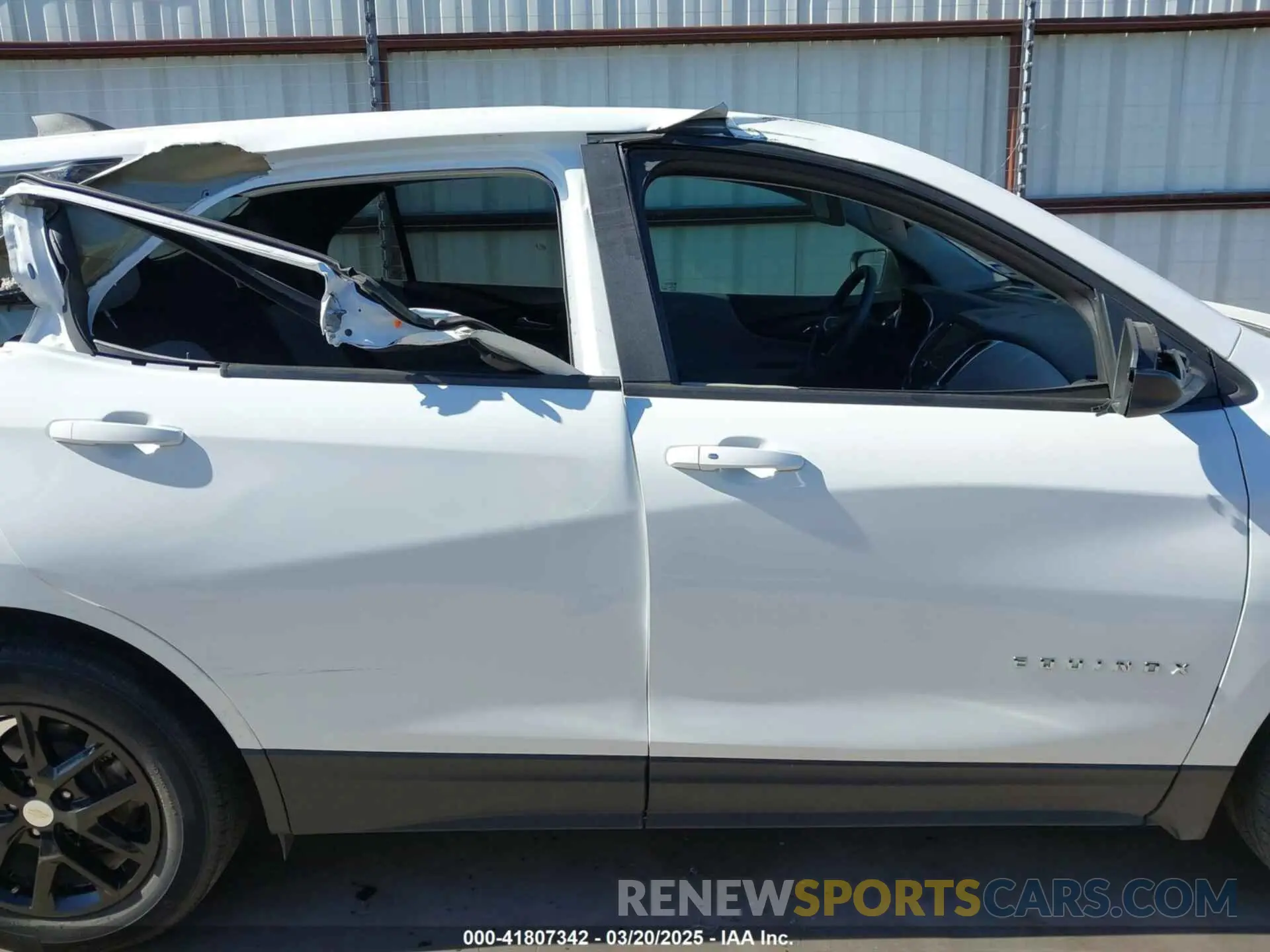 14 fotografías del automóvil dañado 3GNAXHEV7NS107864 CHEVROLET EQUINOX 2022