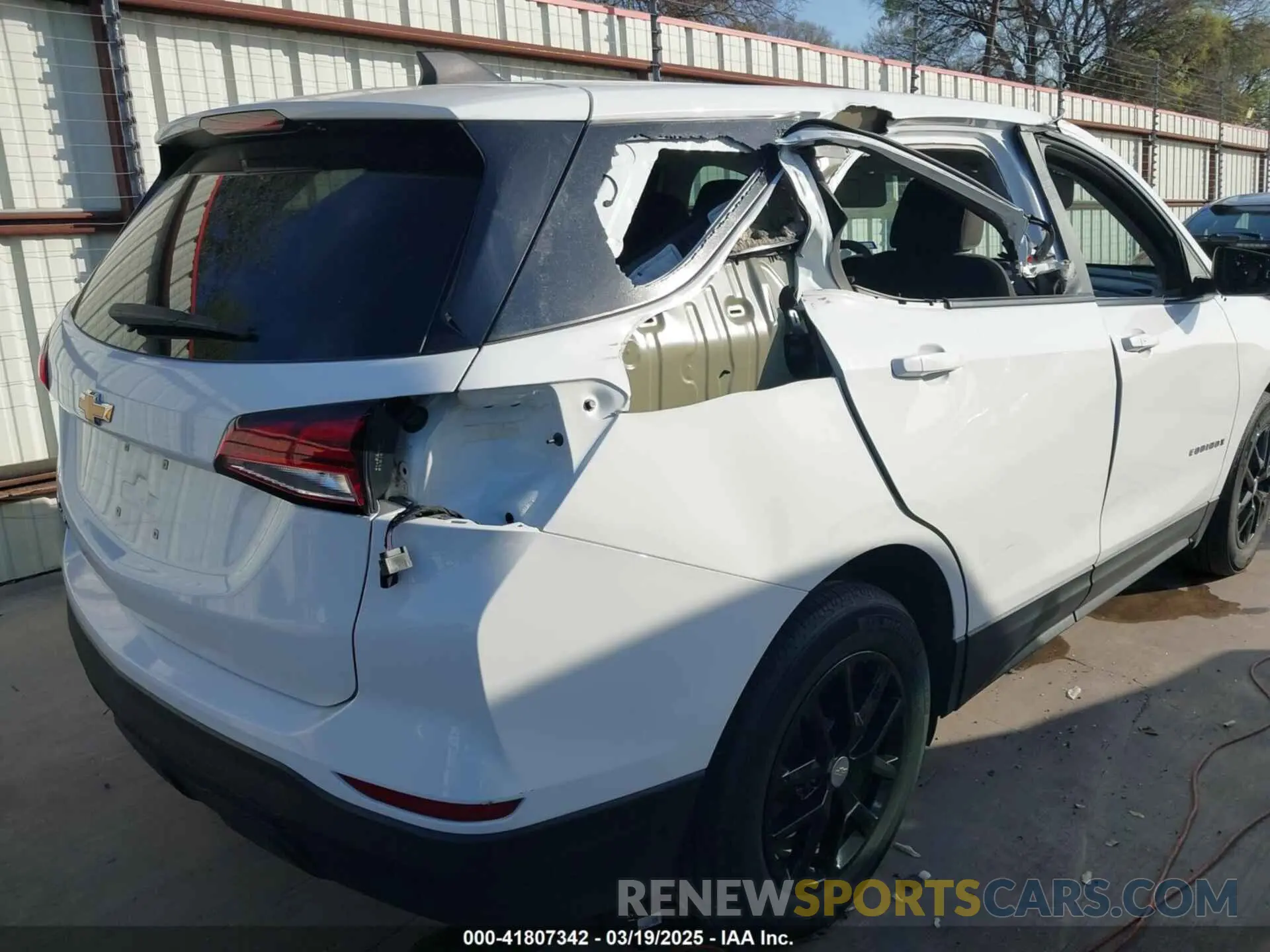 18 fotografías del automóvil dañado 3GNAXHEV7NS107864 CHEVROLET EQUINOX 2022