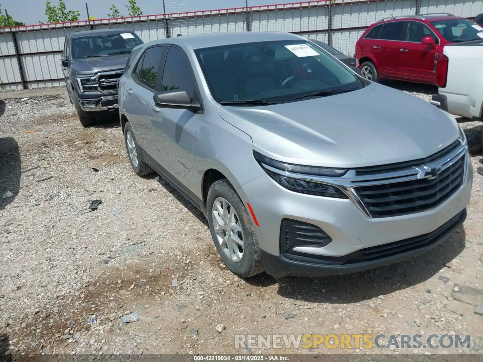 1 fotografías del automóvil dañado 3GNAXHEV7NS165098 CHEVROLET EQUINOX 2022