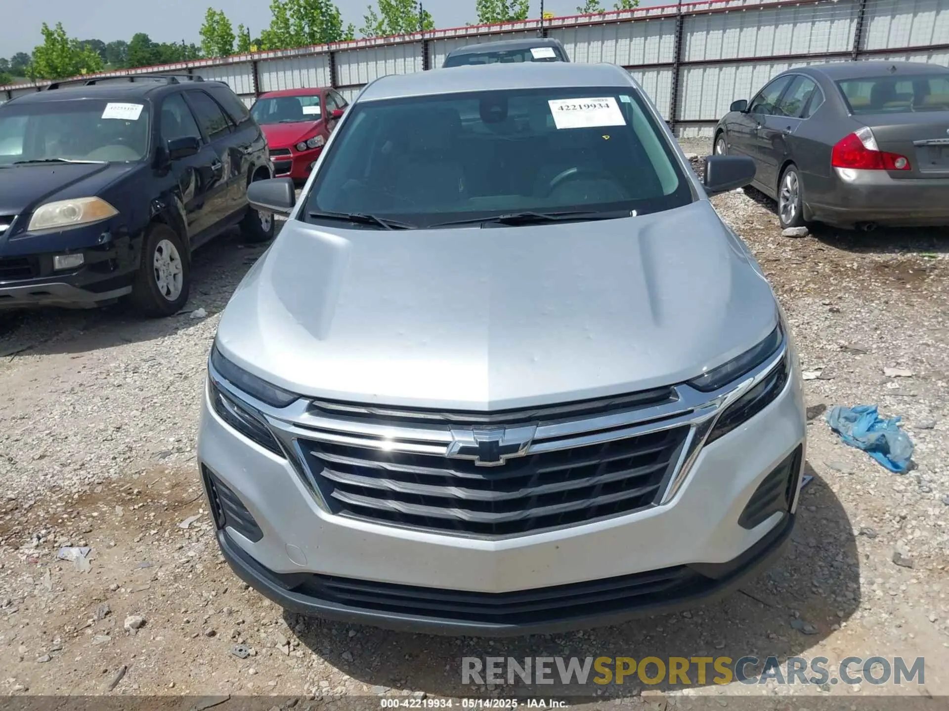 12 fotografías del automóvil dañado 3GNAXHEV7NS165098 CHEVROLET EQUINOX 2022