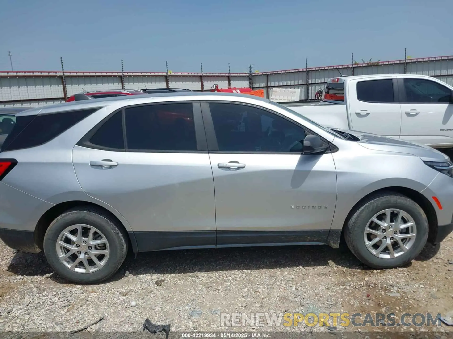 13 fotografías del automóvil dañado 3GNAXHEV7NS165098 CHEVROLET EQUINOX 2022