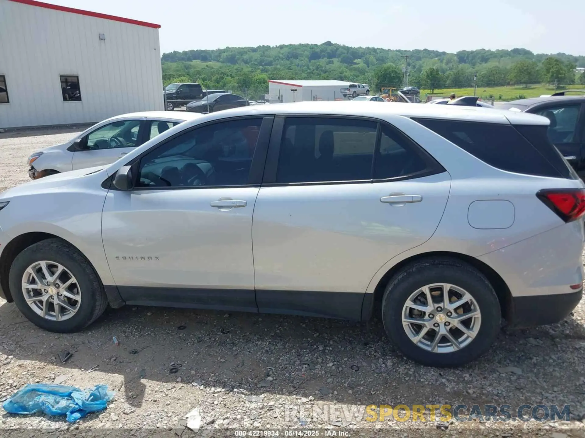 14 fotografías del automóvil dañado 3GNAXHEV7NS165098 CHEVROLET EQUINOX 2022