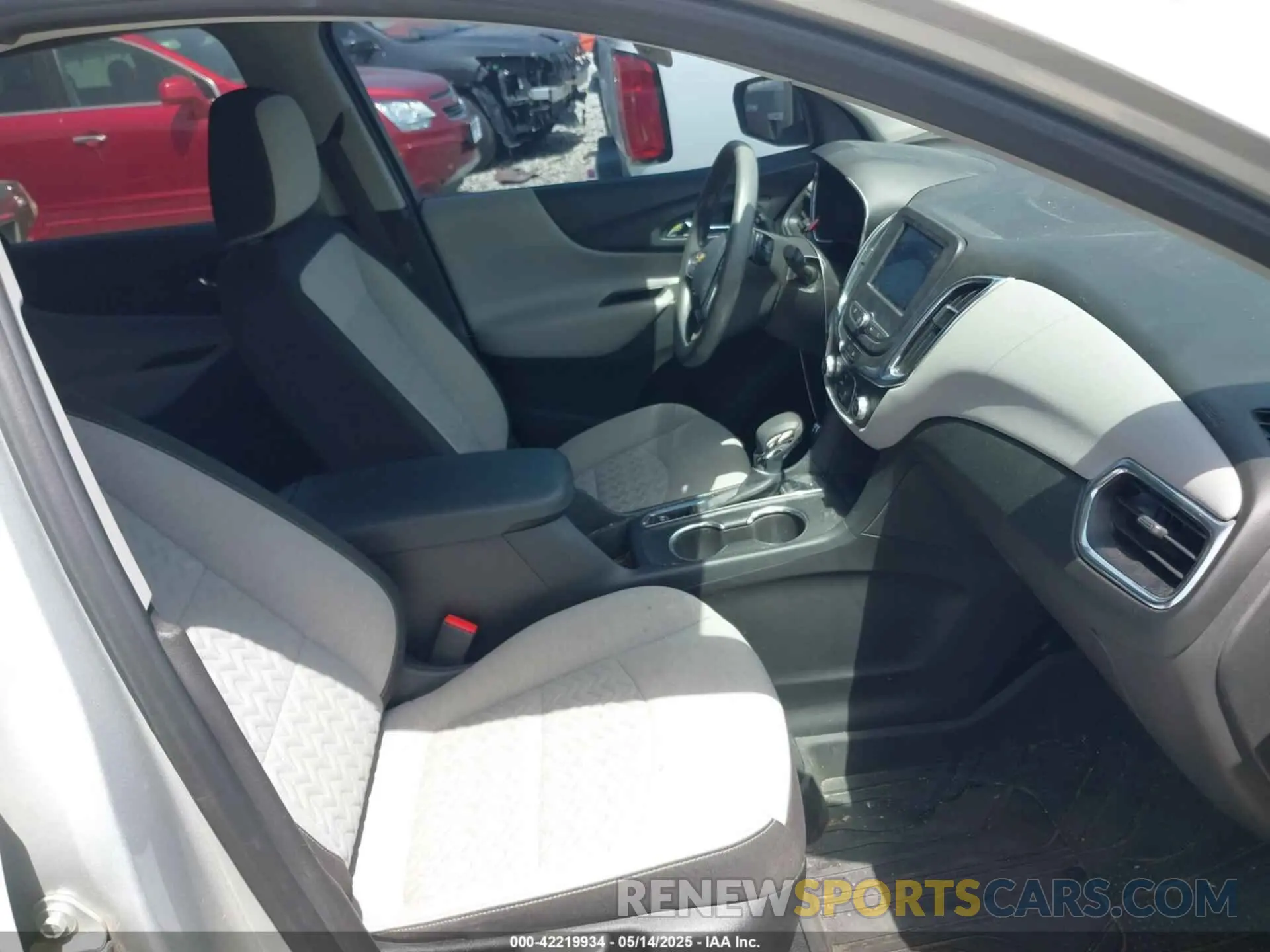 5 fotografías del automóvil dañado 3GNAXHEV7NS165098 CHEVROLET EQUINOX 2022