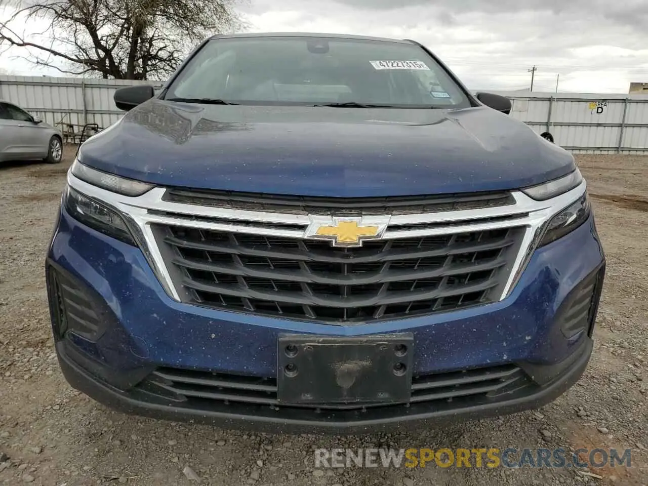 5 fotografías del automóvil dañado 3GNAXHEV7NS170477 CHEVROLET EQUINOX 2022
