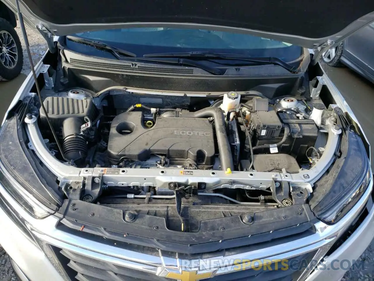 11 fotografías del automóvil dañado 3GNAXHEV8NS148066 CHEVROLET EQUINOX 2022