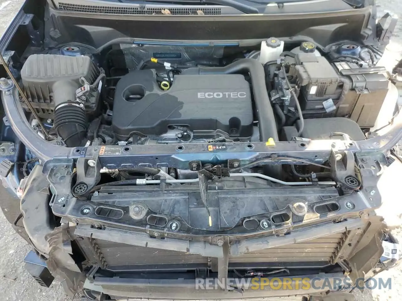 11 fotografías del automóvil dañado 3GNAXHEV9NS105582 CHEVROLET EQUINOX 2022